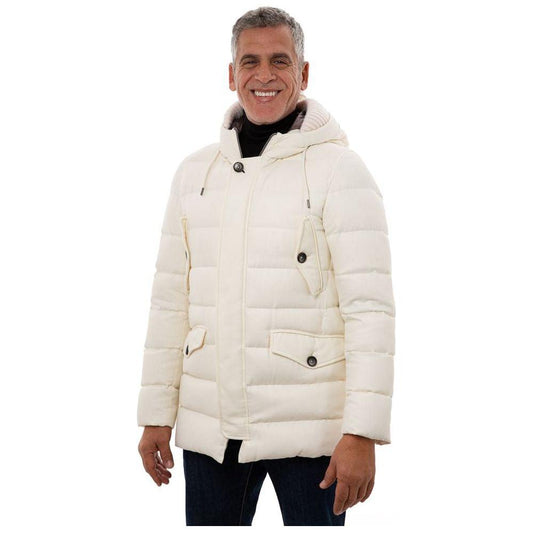 Herno White Viscose Jacket Herno