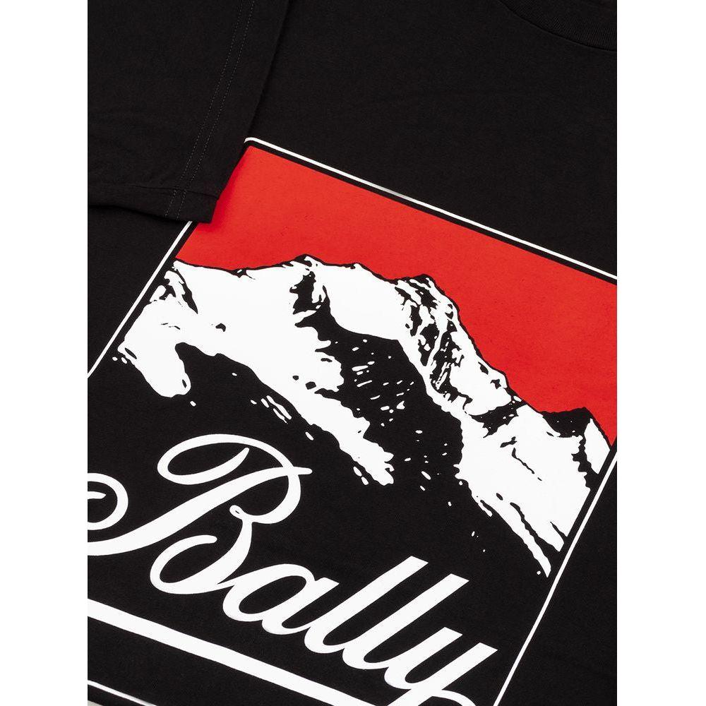 Bally Black Cotton T-Shirt Bally