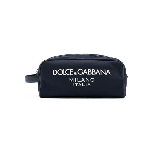 Dolce & Gabbana Blue Nylon Bag Dolce & Gabbana