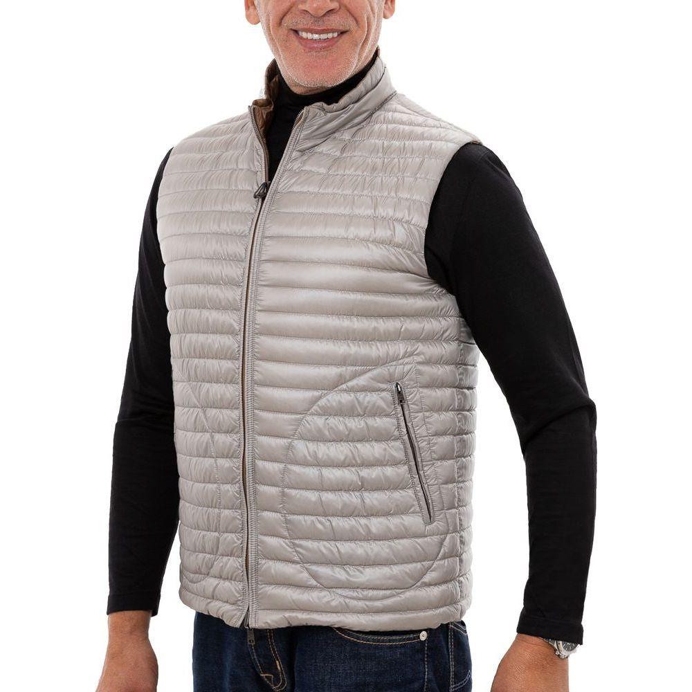 Herno Brown Polyamide Vest Herno