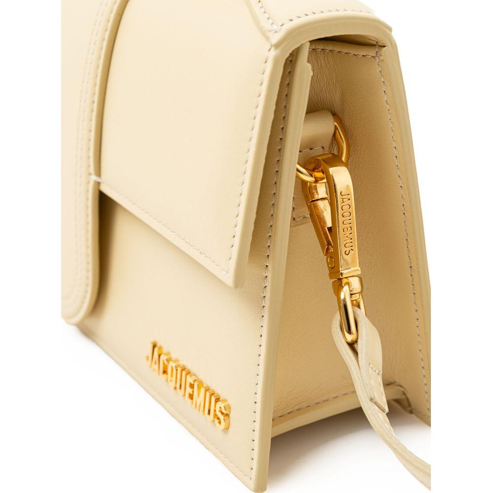 Jacquemus Yellow Leather Shoulder Bag Jacquemus