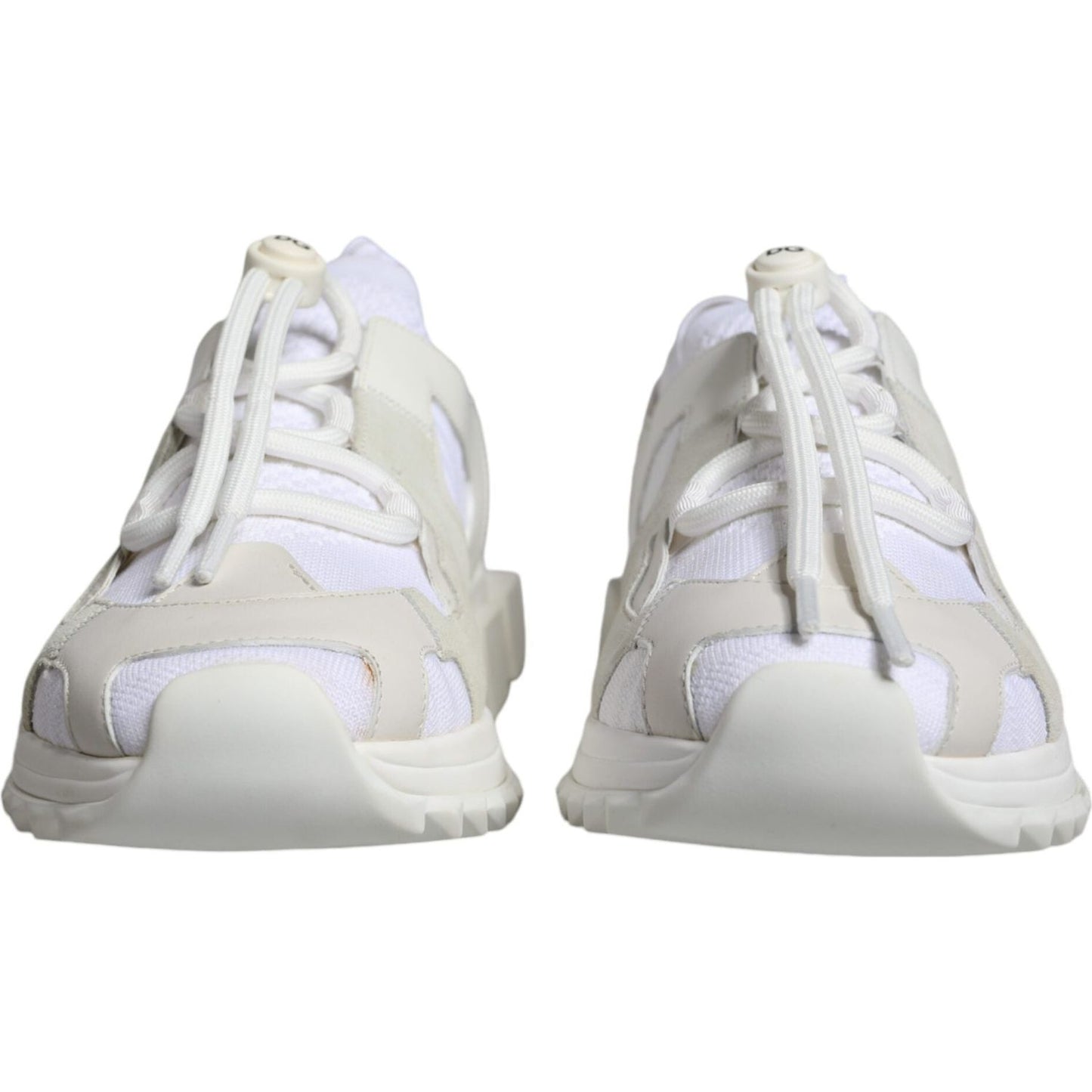 Dolce & Gabbana White Mesh Sorrento Trekking Sneakers Shoes Dolce & Gabbana