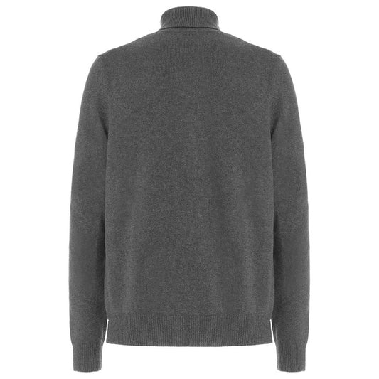 Malo Gray Wool Sweater Malo