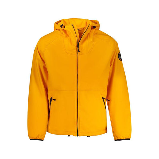 Napapijri Orange Polyester Jacket Napapijri