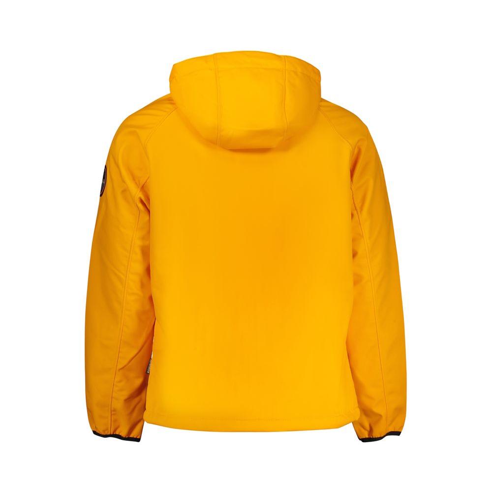 Napapijri Orange Polyester Jacket Napapijri