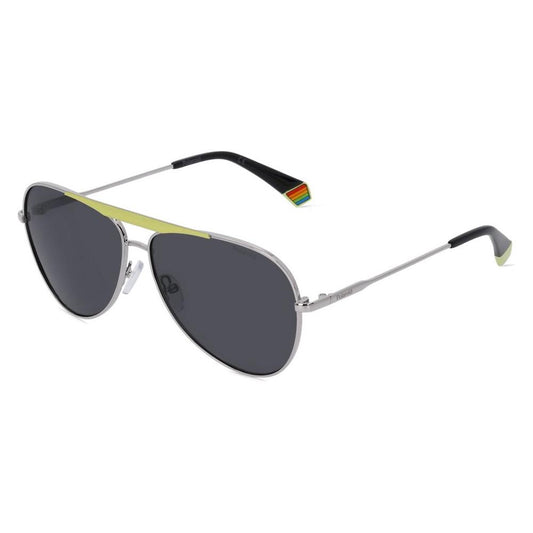 Polaroid Yellow Metal Sunglasses Polaroid