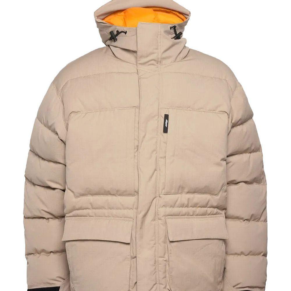 MSGM Beige Cotton Men Jacket MSGM