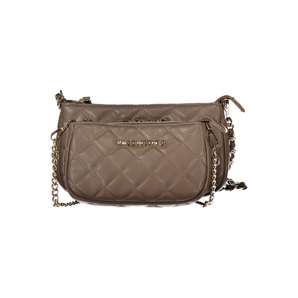 Valentino Bags Brown Polyethylene Handbag Valentino Bags