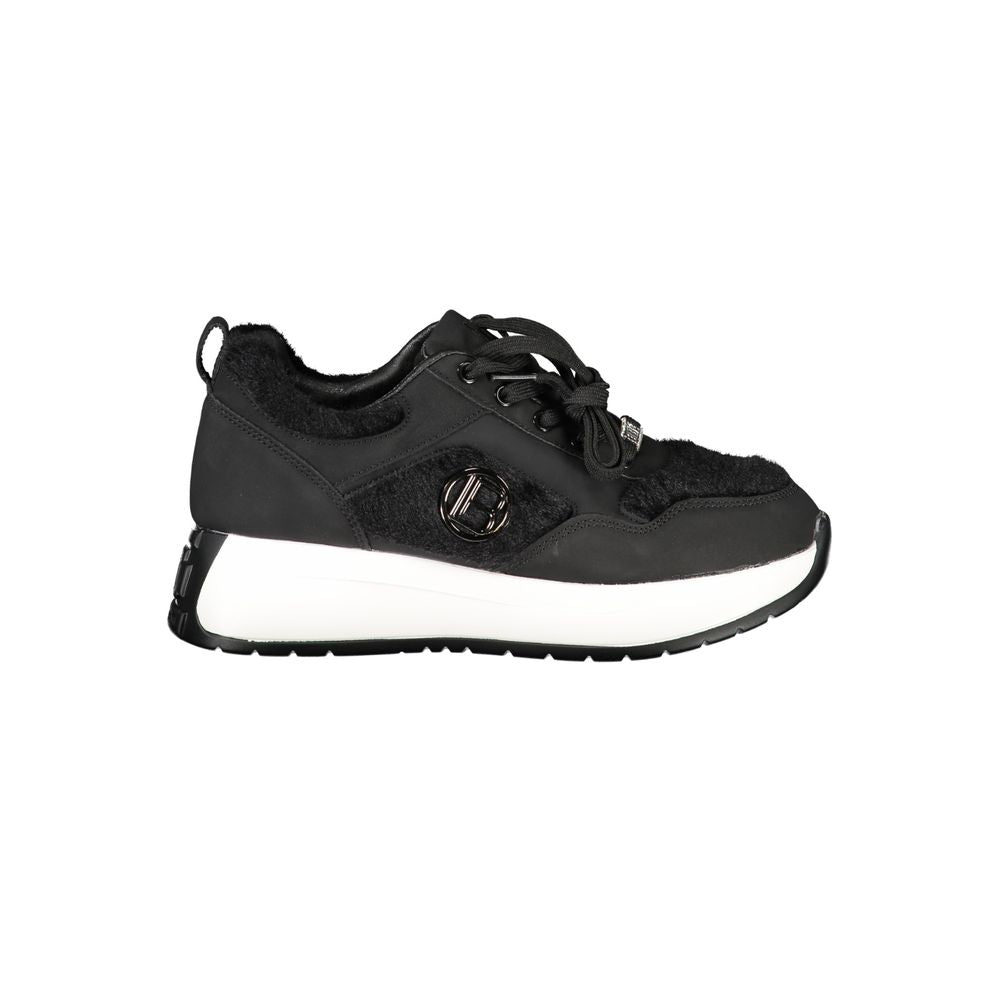 Laura Biagiotti Black Polyethylene Sneaker Laura Biagiotti