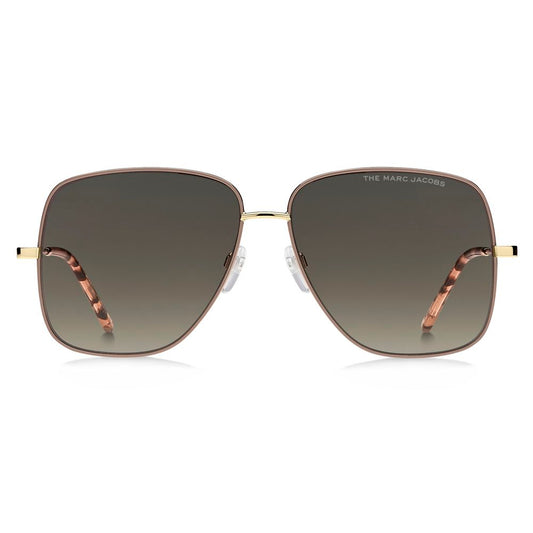 Marc Jacobs Gold Metal Sunglasses Marc Jacobs