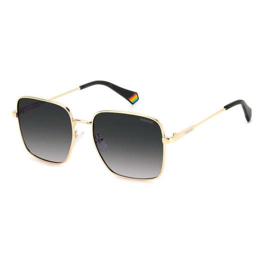 Polaroid Gold Metal Sunglasses Polaroid