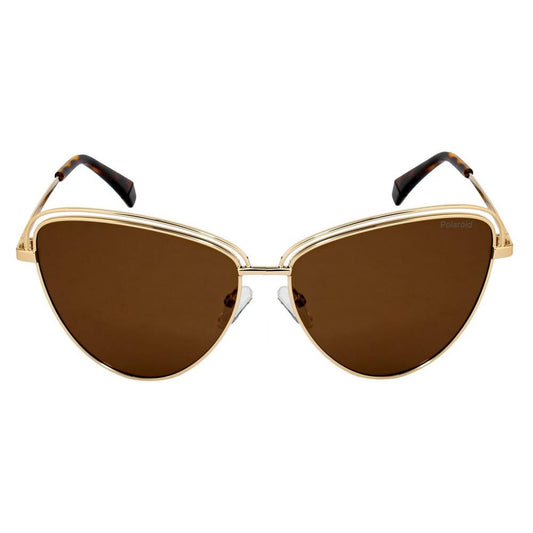 Polaroid Gold Metal Sunglasses Polaroid