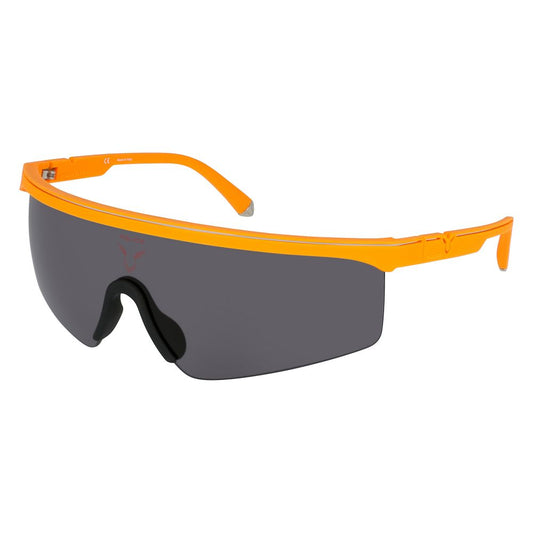 Police Orange Injected Sunglasses Police