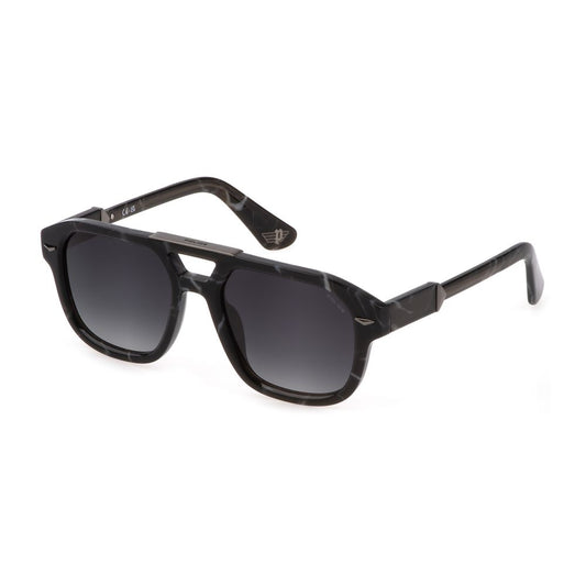 Police Black Acetate Sunglasses