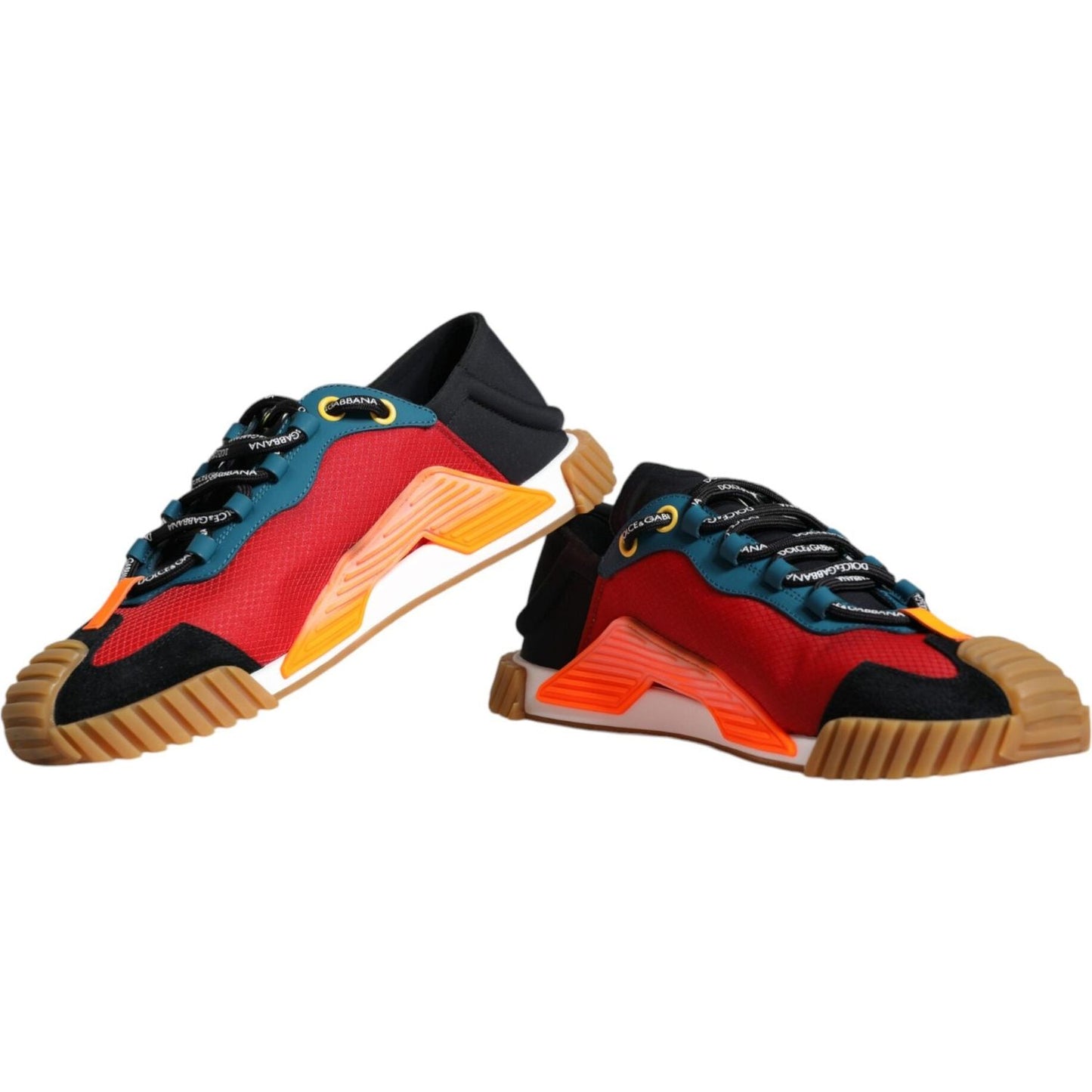 Dolce & Gabbana Multicolor NS1 Low Top Men Sneakers Shoes