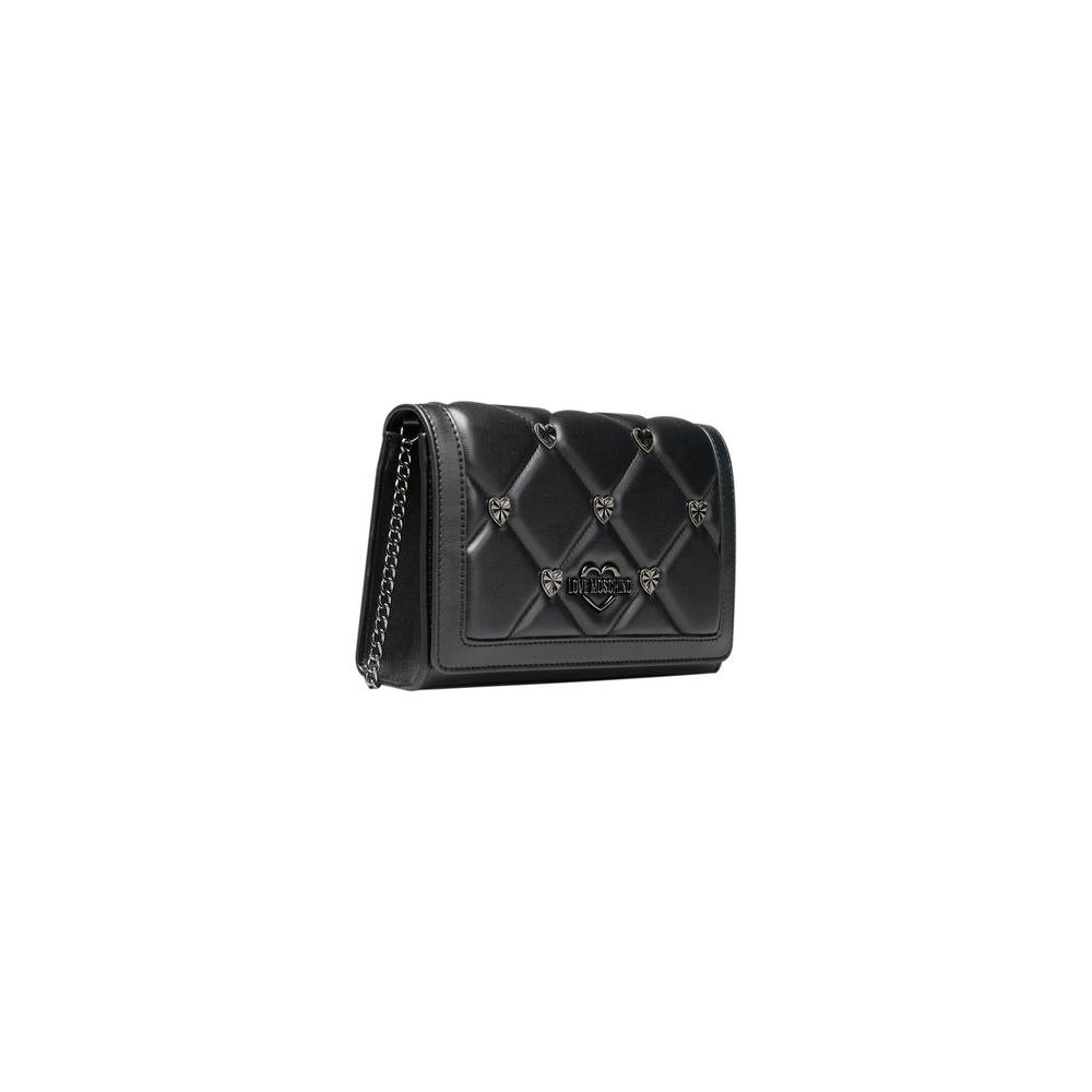 Love Moschino Black Polyethylene Crossbody Bag Love Moschino