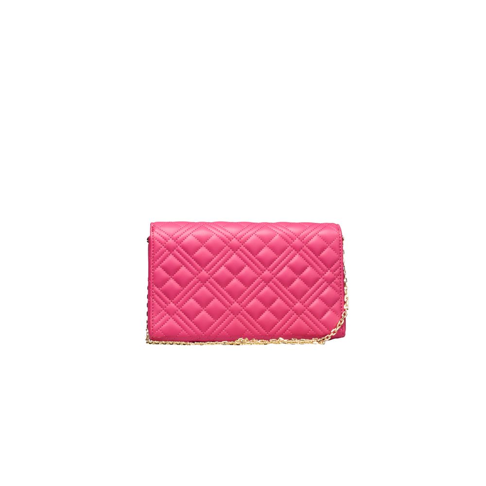 Love Moschino Fuchsia Polyethylene Crossbody Bag Love Moschino