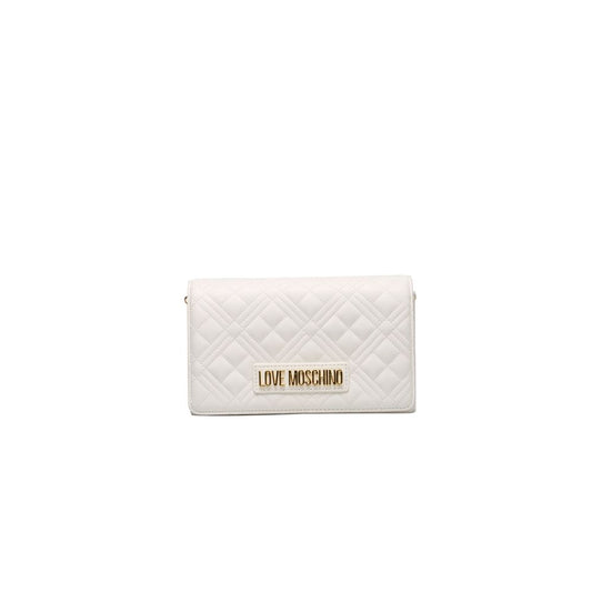 Love Moschino White Polyethylene Crossbody Bag