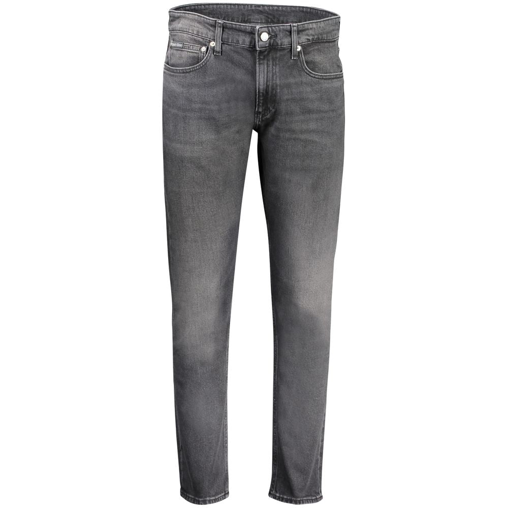 Calvin Klein Black Cotton Jeans & Pant Calvin Klein