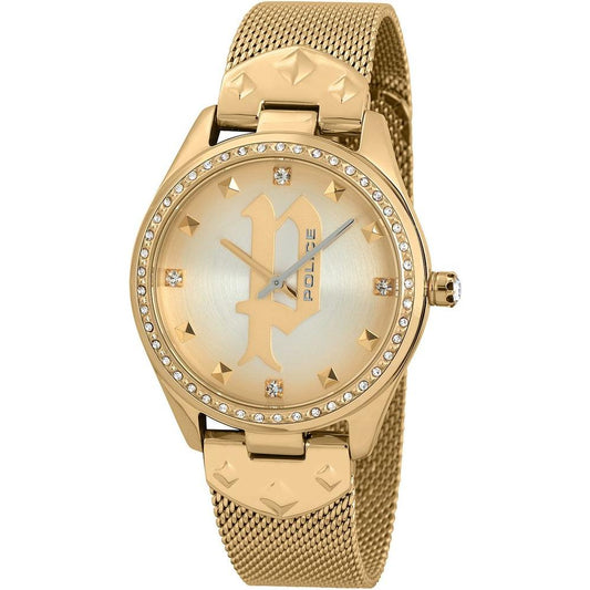 Police Gold Stainless Steel Watch Police