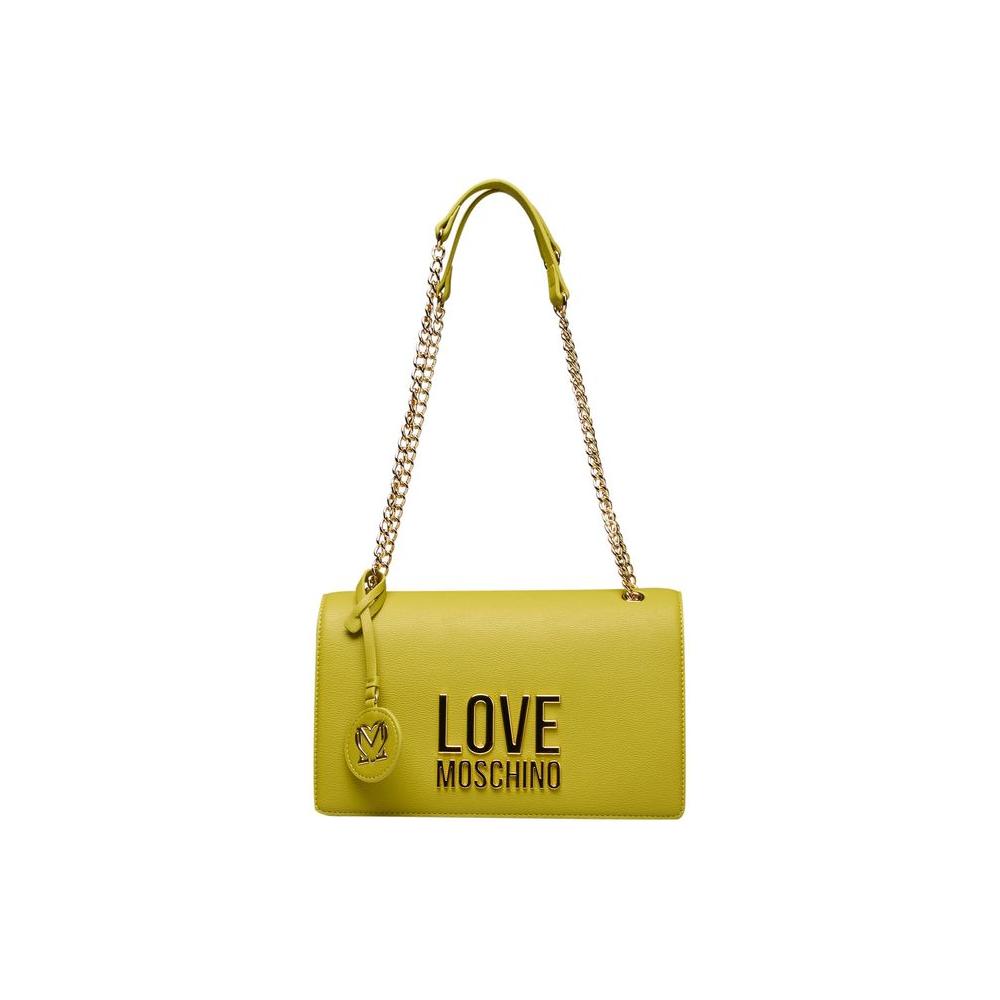 Love Moschino Yellow Polyethylene Crossbody Bag Love Moschino