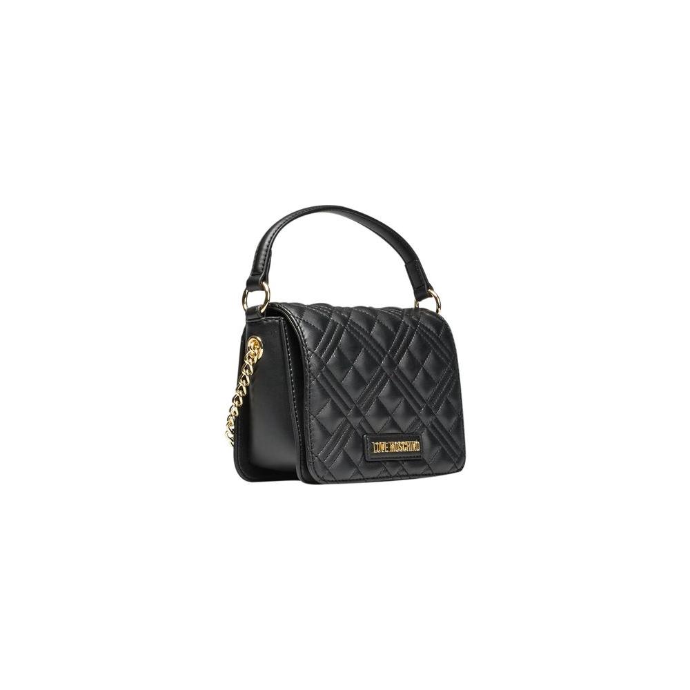 Love Moschino Black Polyethylene Handbag Love Moschino