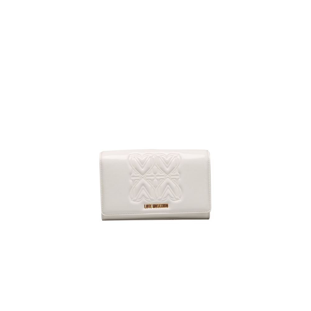 Love Moschino White Polyethylene Crossbody Bag Love Moschino