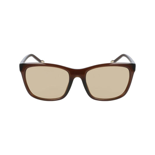 DKNY Brown Plastic Sunglasses