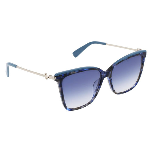 Longchamp Blue Acetate Sunglasses Longchamp