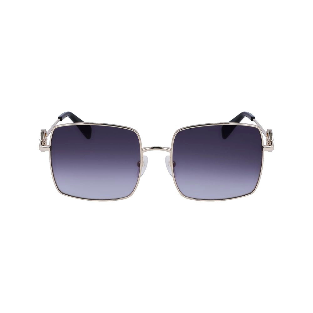 Longchamp Gold Metal Sunglasses