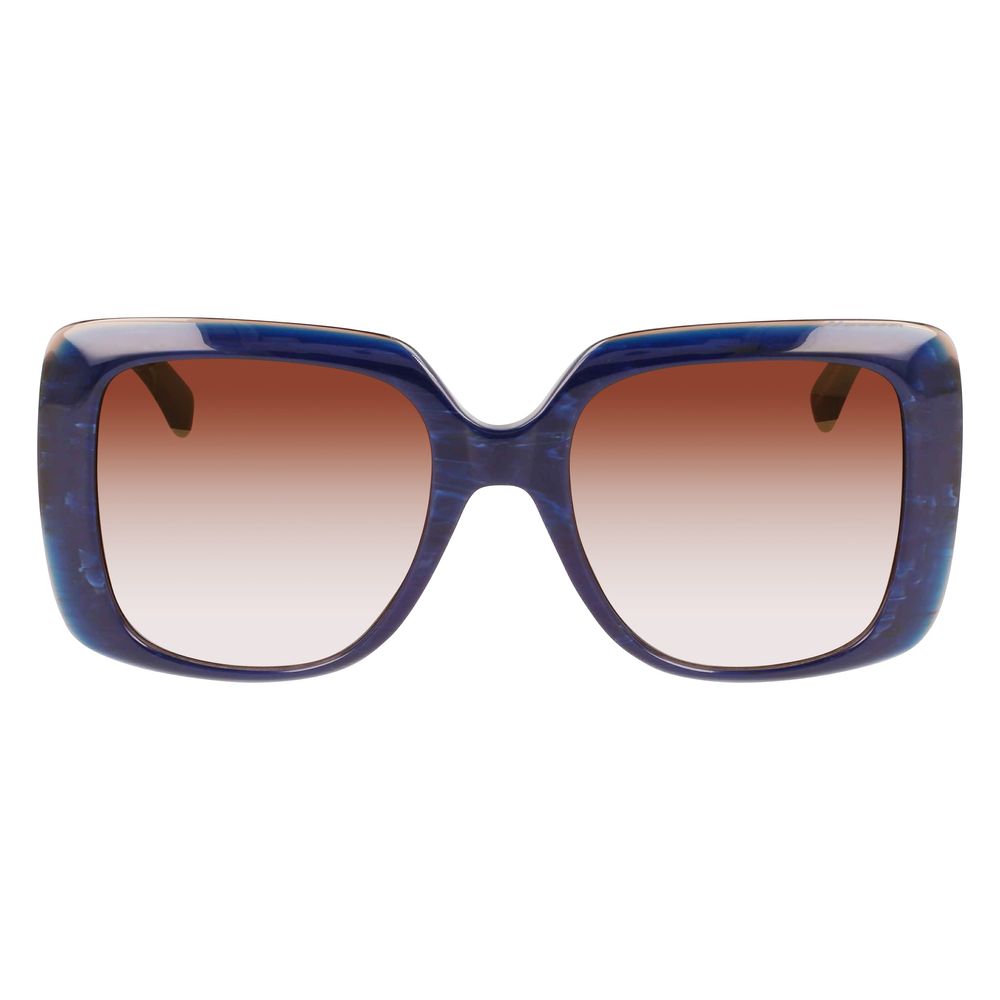 Longchamp Blue Acetate Sunglasses