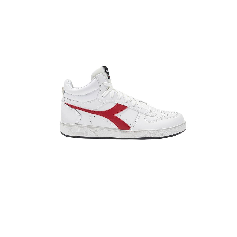 Diadora Red Leather Sneaker Diadora