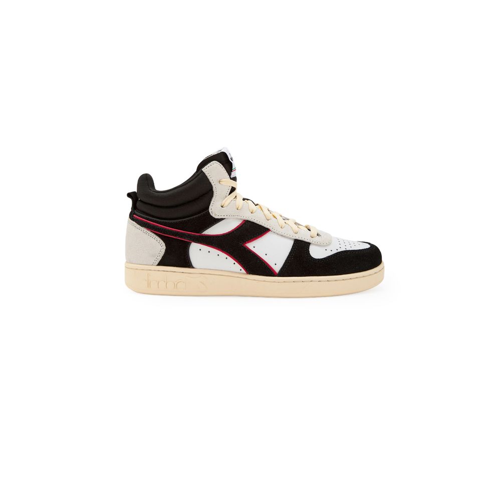 Diadora Black Leather Sneaker Diadora