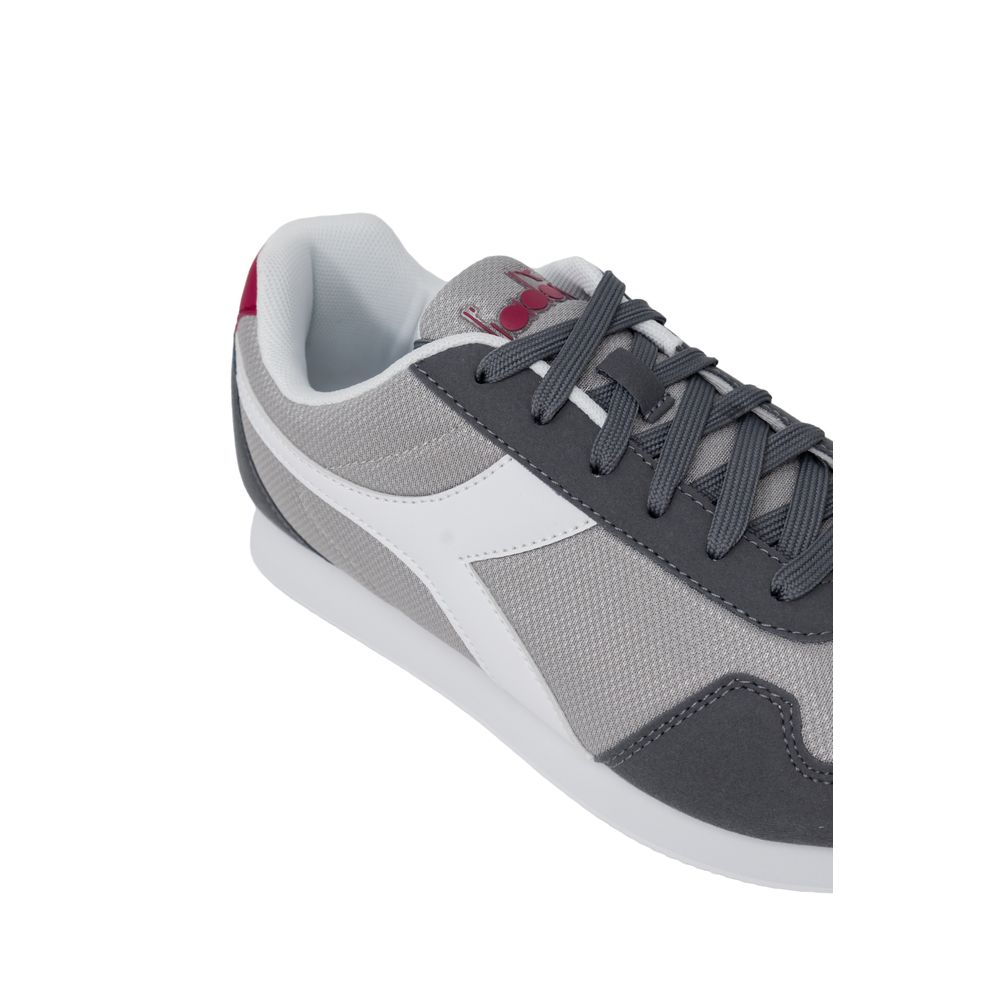 Diadora Gray Polyester Sneaker Diadora