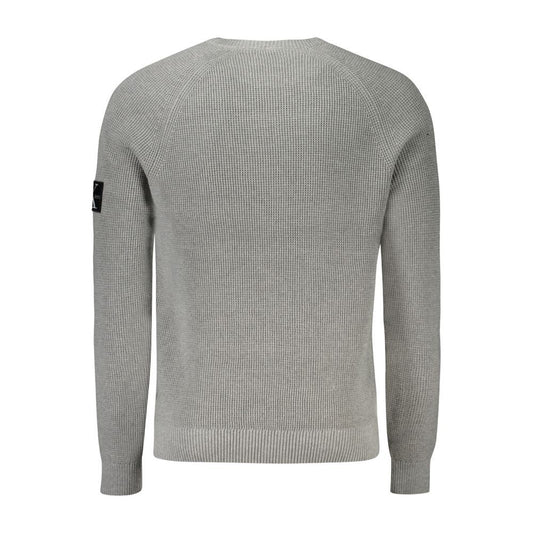 Calvin Klein Gray Cotton Sweater Calvin Klein