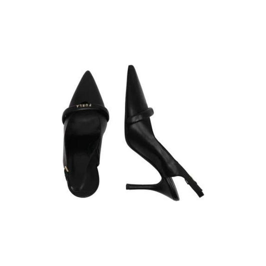 Furla Black Leather Pump Furla