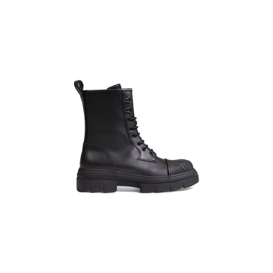 Furla Black Leather Boot