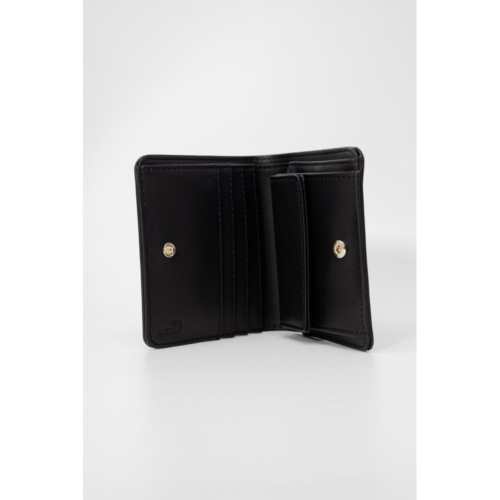 Love Moschino Black Polyethylene Wallet Love Moschino