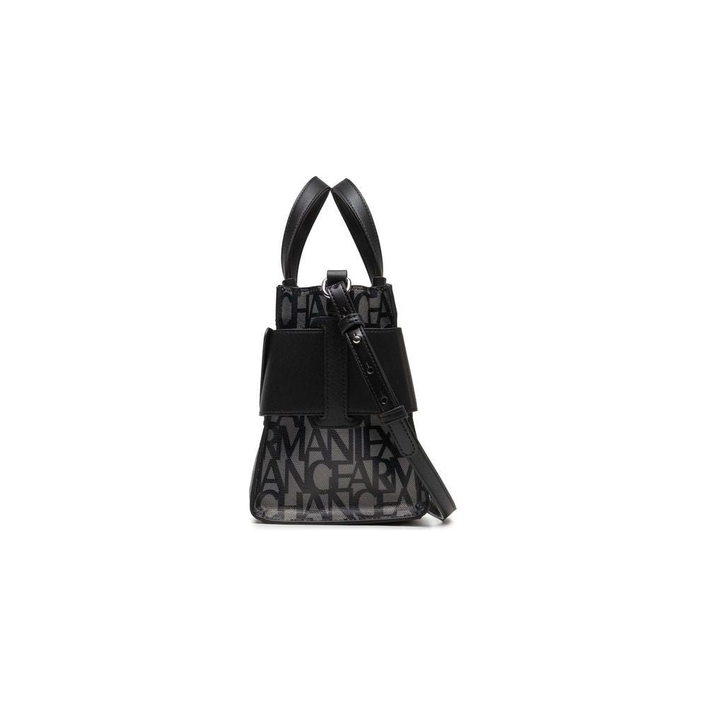 Armani Exchange Black Polyethylene Handbag Armani Exchange