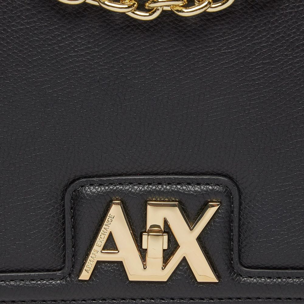 Armani Exchange Black Polyethylene Handbag Armani Exchange