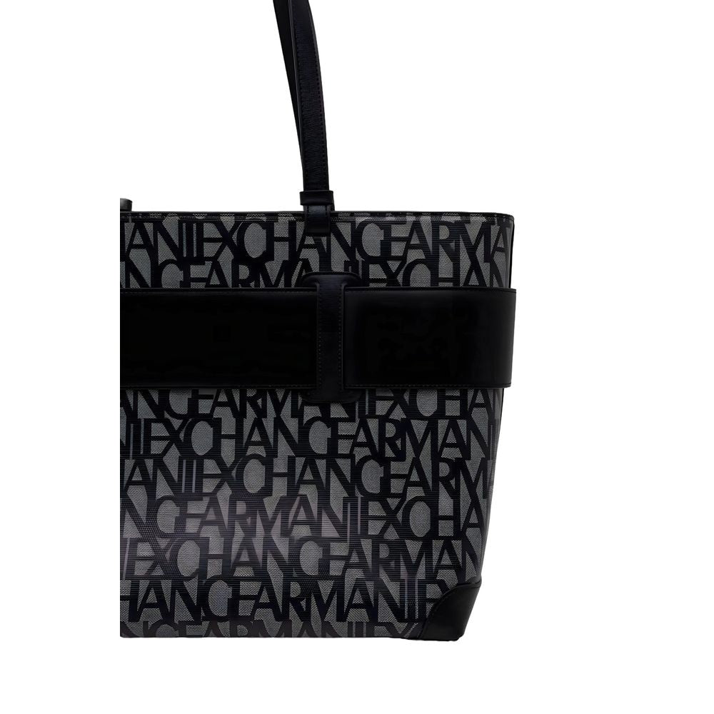 Armani Exchange Black Polyethylene Handbag Armani Exchange