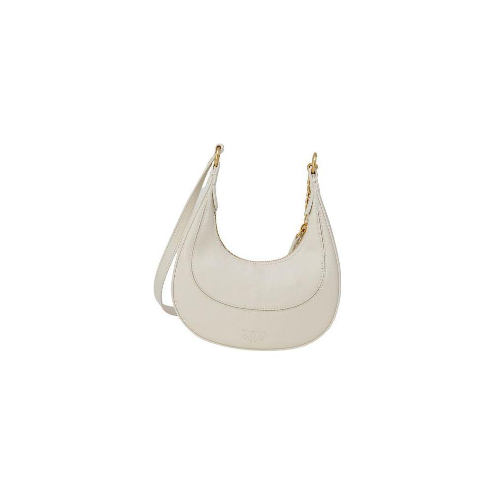 PINKO White Leather Handbag PINKO