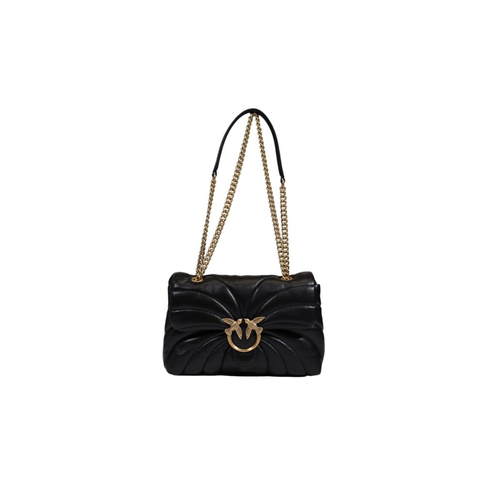 PINKO Black Leather Handbag