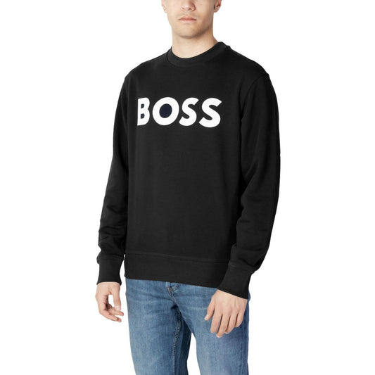 Hugo Boss Black Cotton Sweater