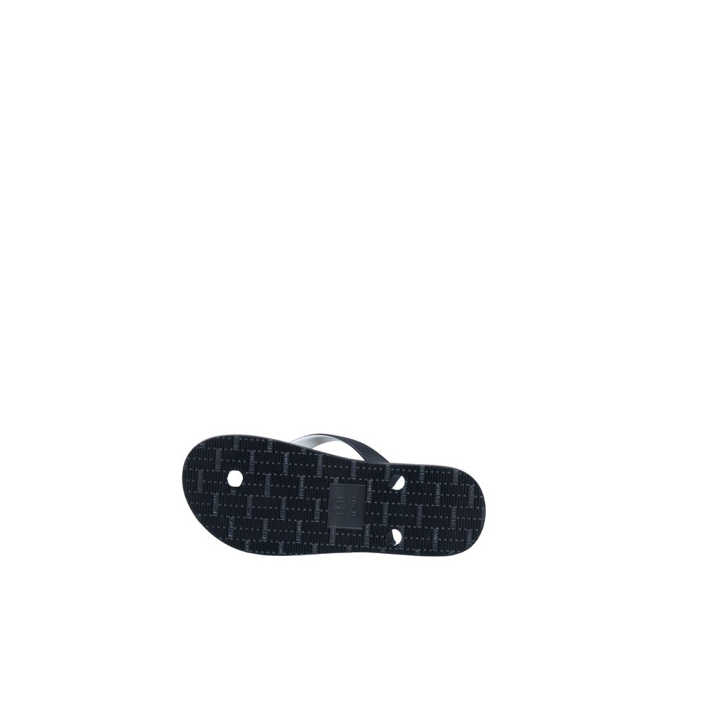 Icon Black Rubber Sandal