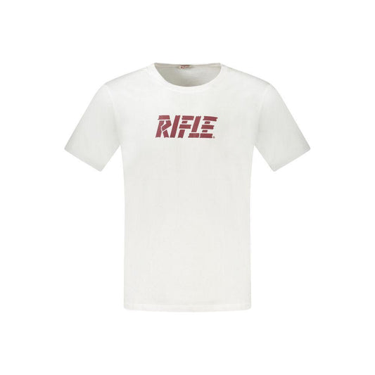 Rifle White Cotton T-Shirt Rifle