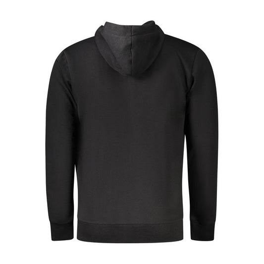 Coveri Moving Black Cotton Sweater Coveri Moving