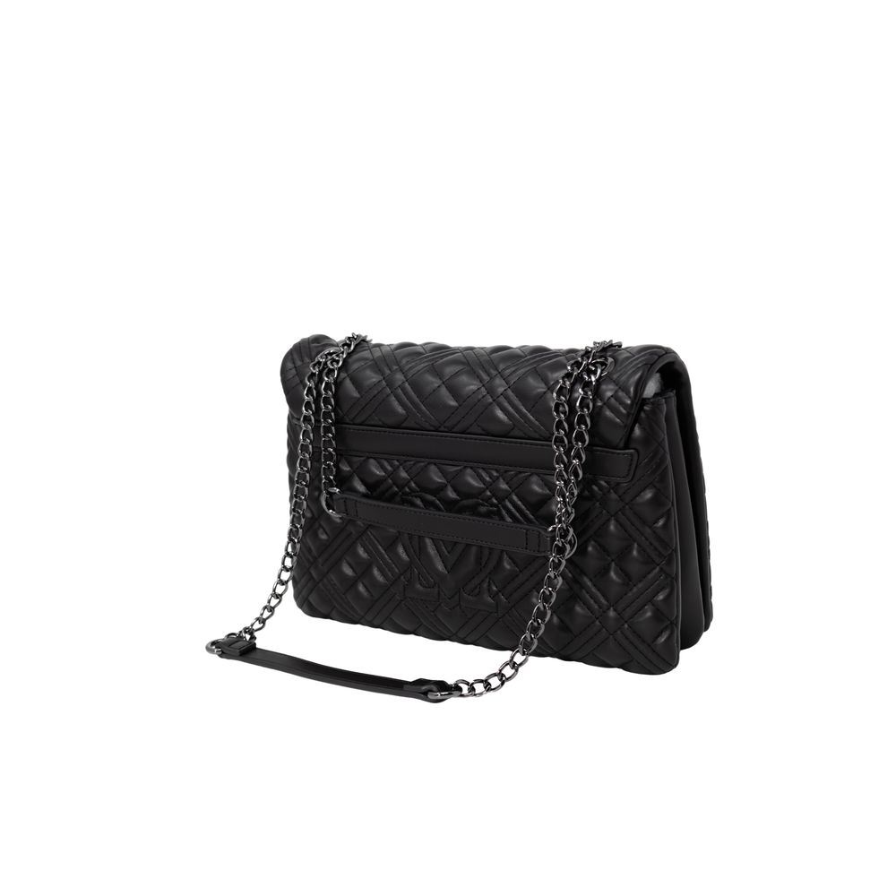 Love Moschino Black Polyethylene Handbag Love Moschino