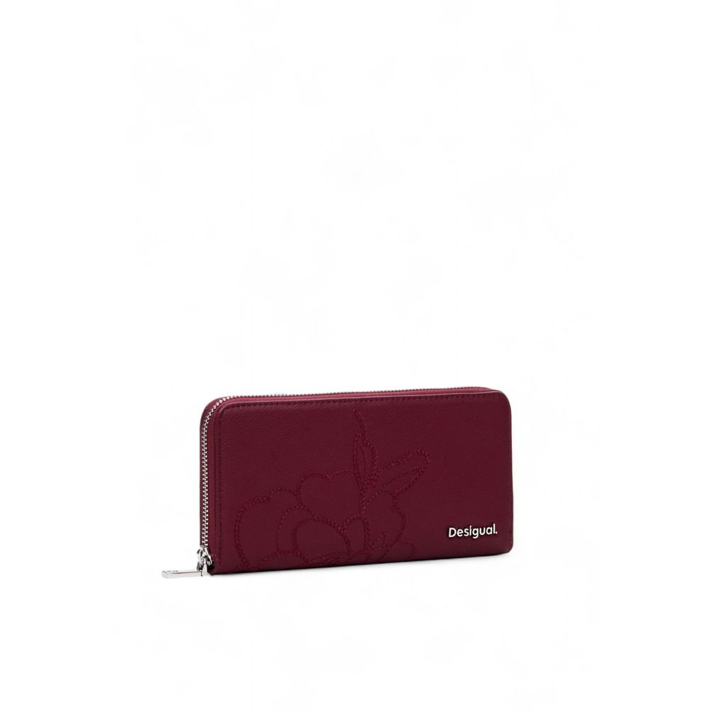 Desigual Purple Polyethylene Wallet Desigual