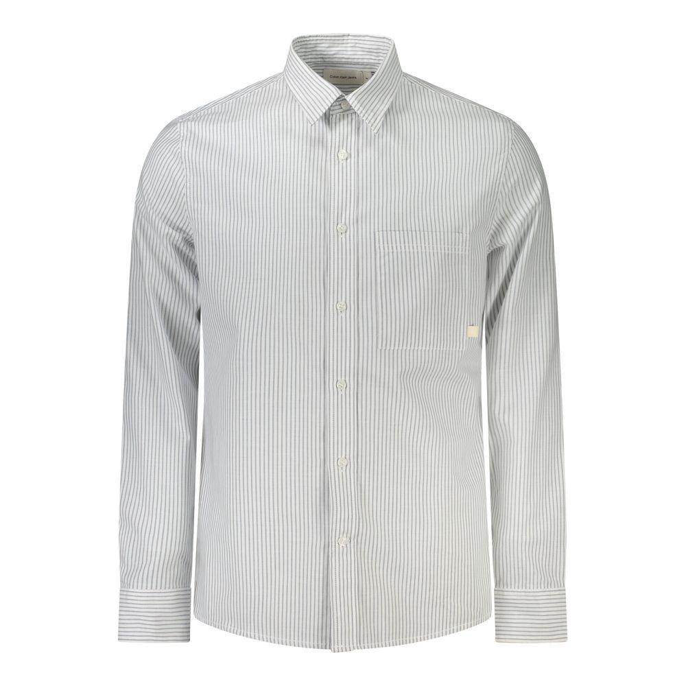 Calvin Klein White Cotton Shirt Calvin Klein